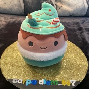 2/$25 Ernesto The Peppermint Latte Squishmallow -  Green Elf Plush Toy